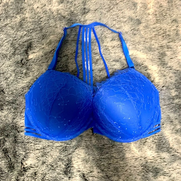 La Senza Push Up Bra. Blue. 34D